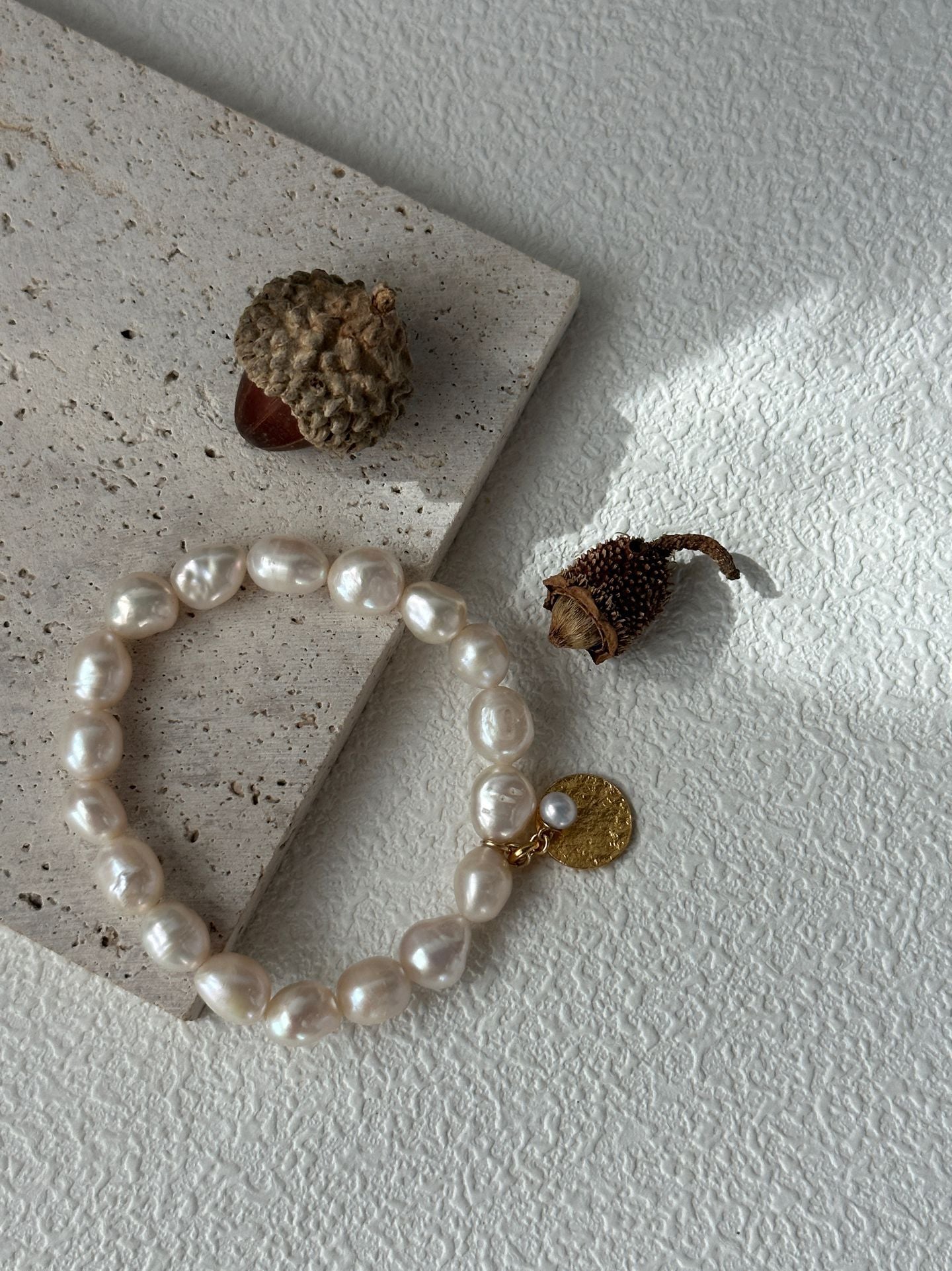 Gold-plated silver, 18K small hardware, 14K gold-filled bracelets and necklaces