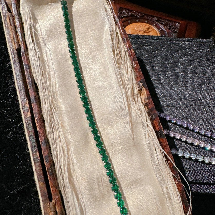 Tourmaline abacus rainbow gemstone bracelet, rich heiress plated 18K gold pomegranate red zircon bracelet, layered and worn