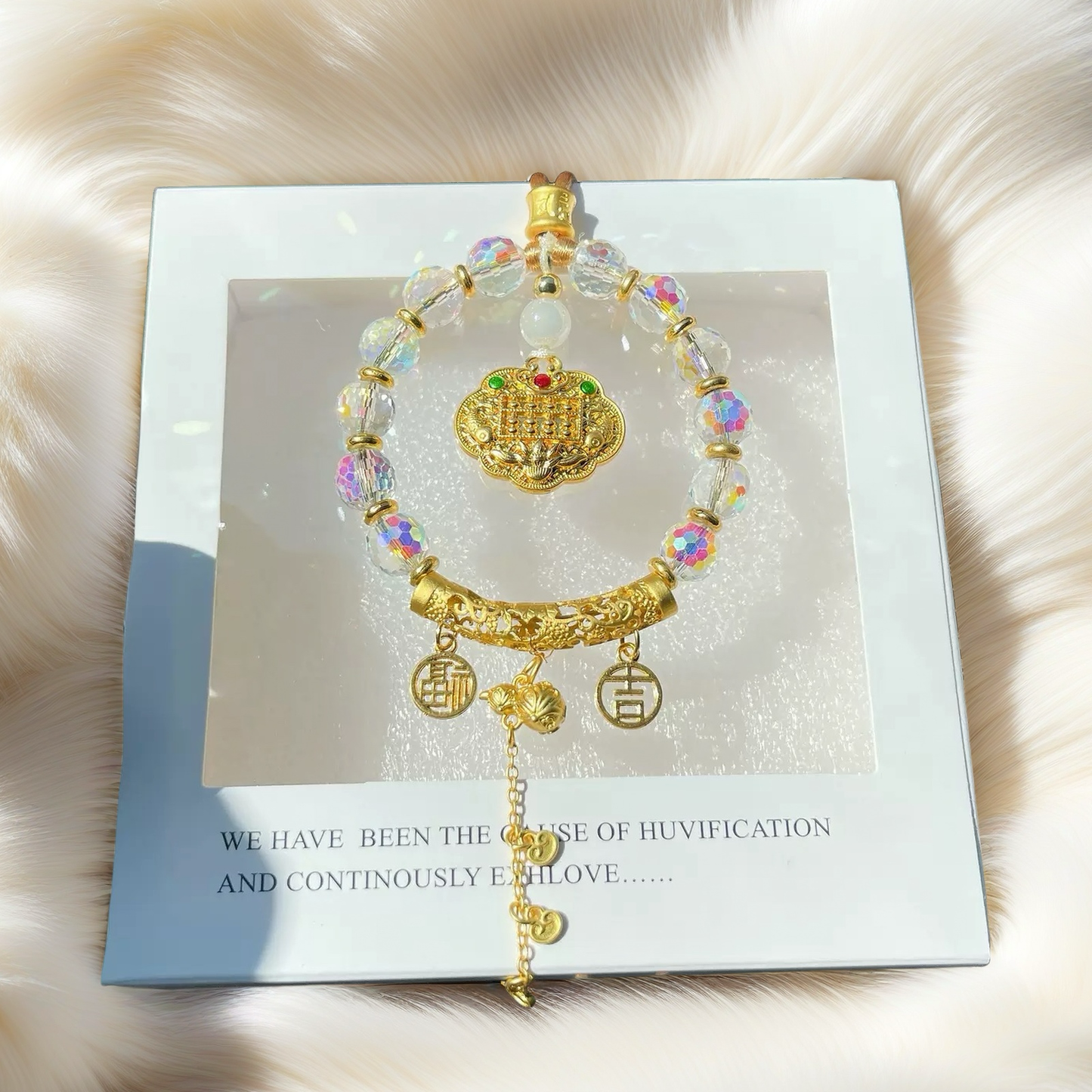 Lucky charm car hanging fortune-turning plate, car accessory, crystal pendant, safe car decoration, abacus car hanging ornament