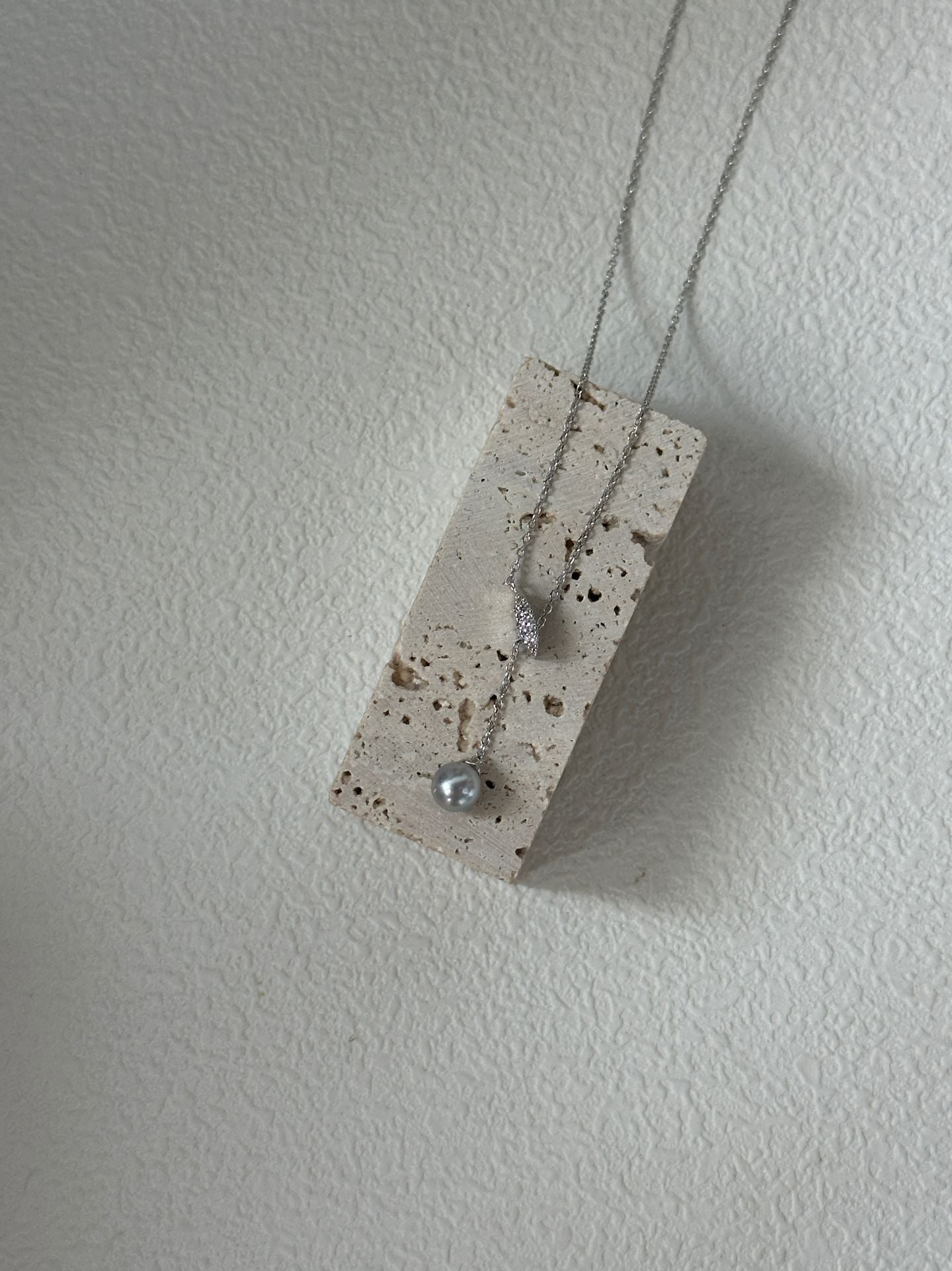 Natural seawater pearls, seawater pearls, really many hemp Y-shaped necklace