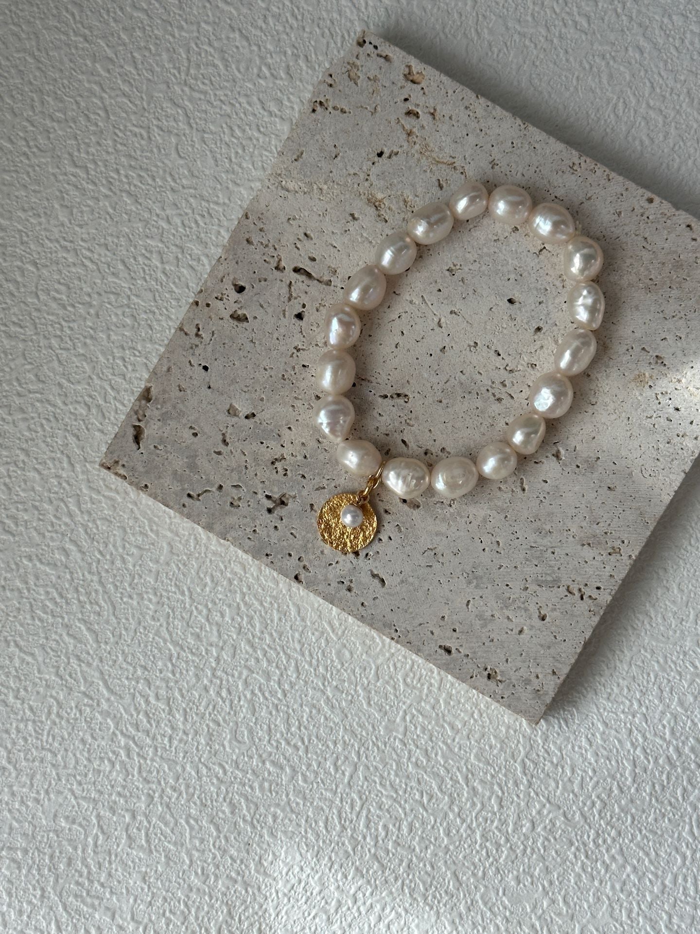 Gold-plated silver, 18K small hardware, 14K gold-filled bracelets and necklaces