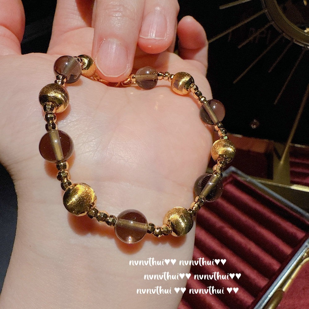 Italian vintage royal iris gemstone necklace, dazzling and resplendent, brushed flower-shaped diamond bracelet set.